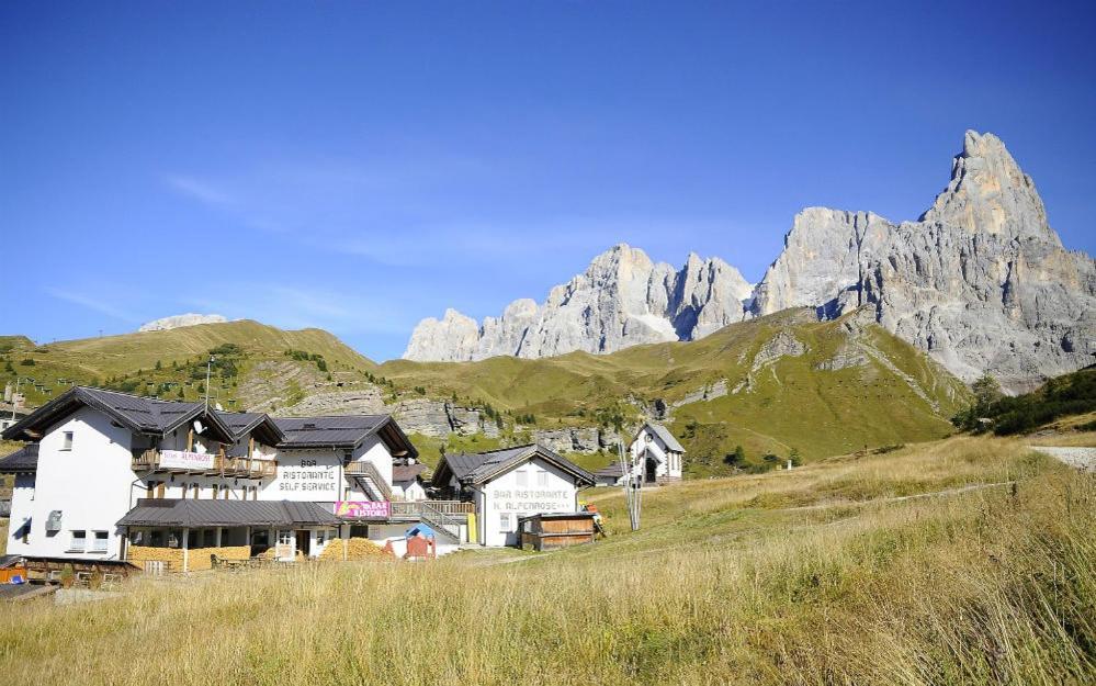 Hotel Alpenrose Passo Rolle Eksteriør billede